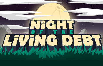 Night of the Living Debt banner image